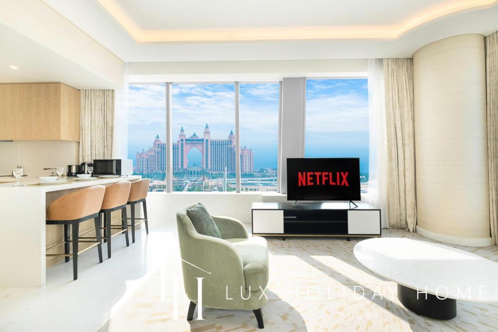 דובאי Lux Iconic Views At The Palm Tower Suite 4 מראה חיצוני תמונה